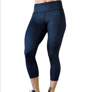 CVG Black Leopard Leggings